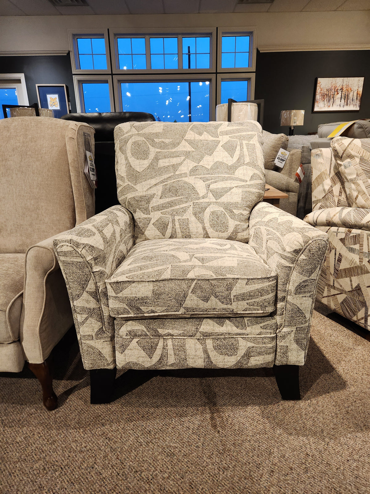 448 Riley High Leg Recliner