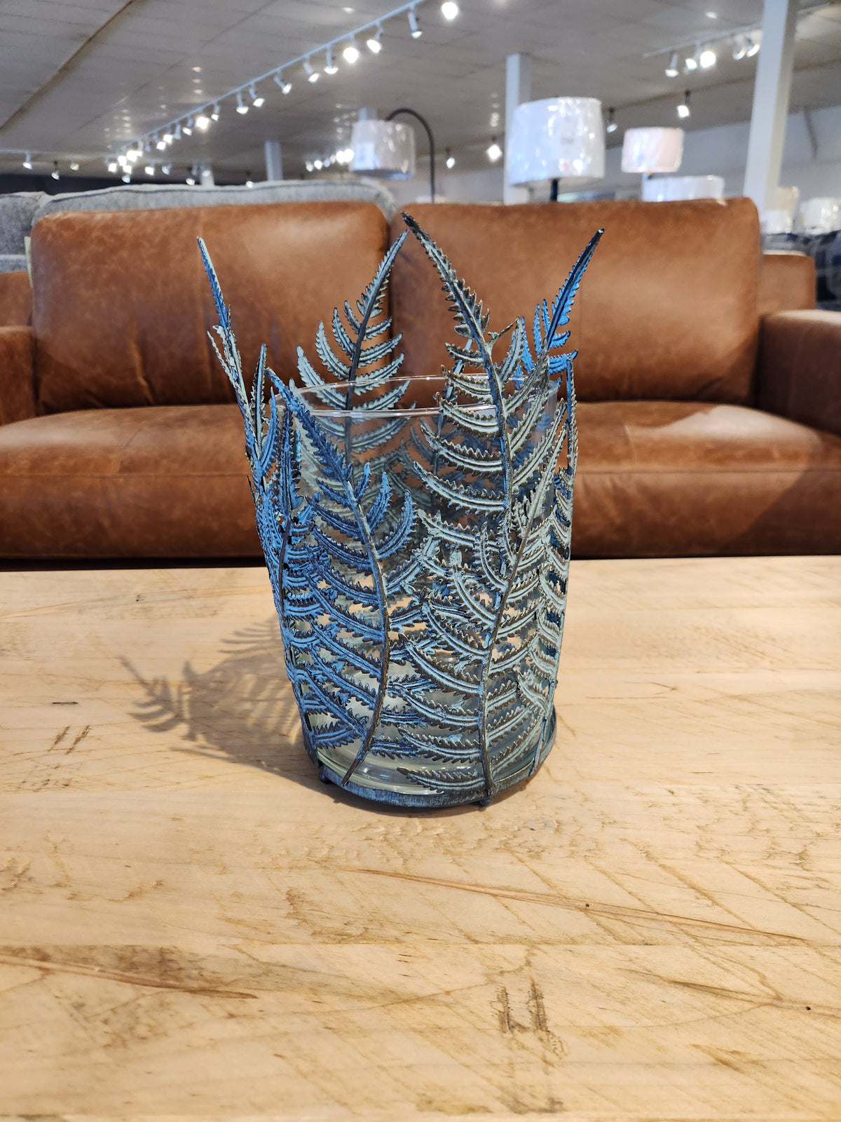 53336 Large Fern Candle Holder