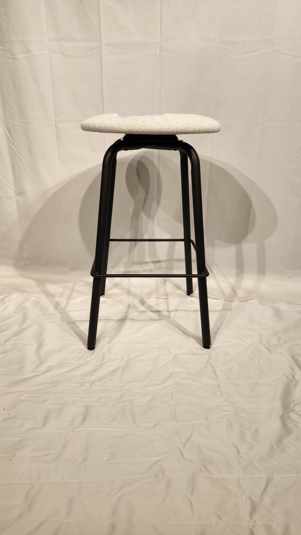 Button Counter Height Swivel Stool