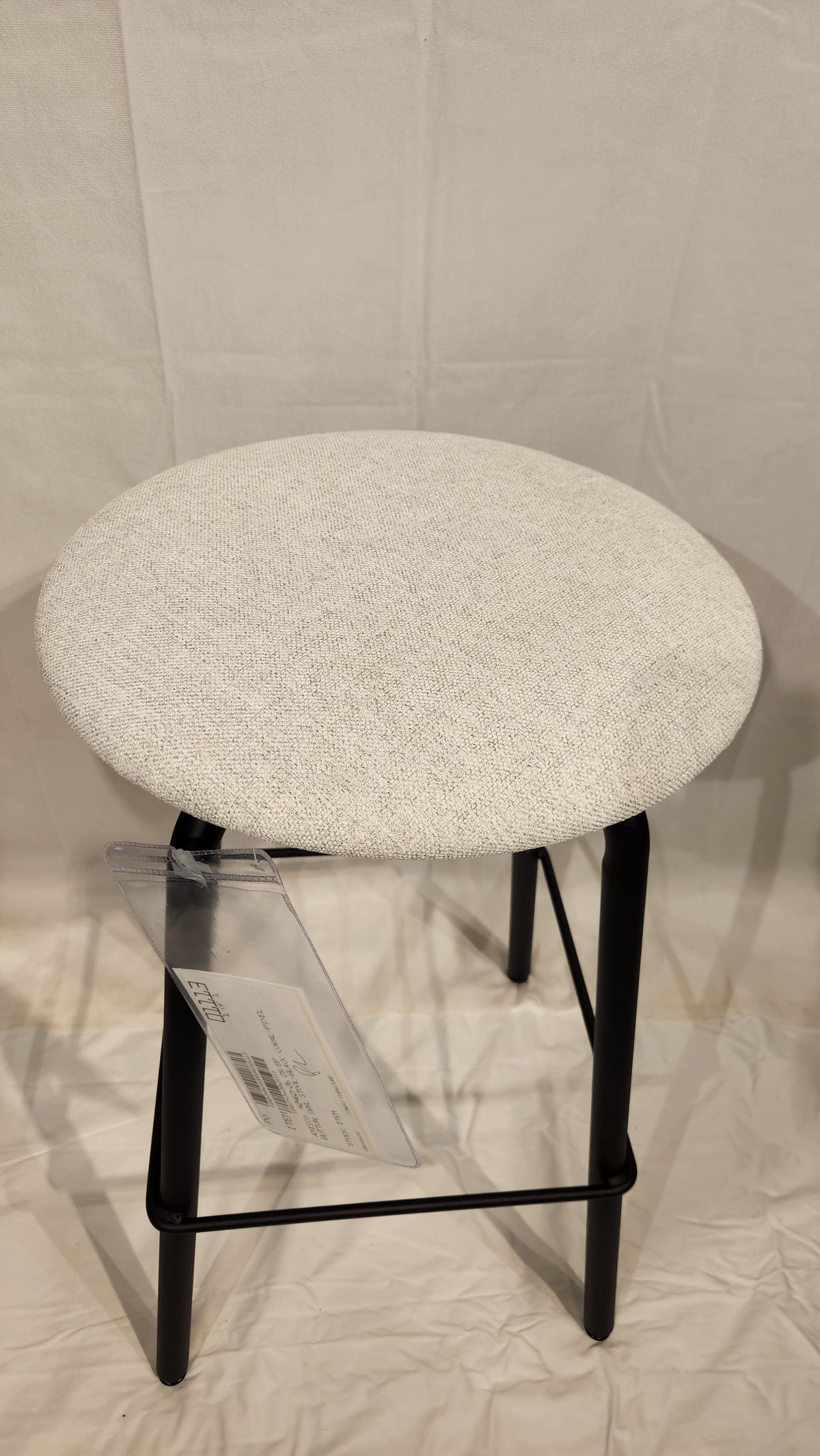 Button Counter Height Swivel Stool