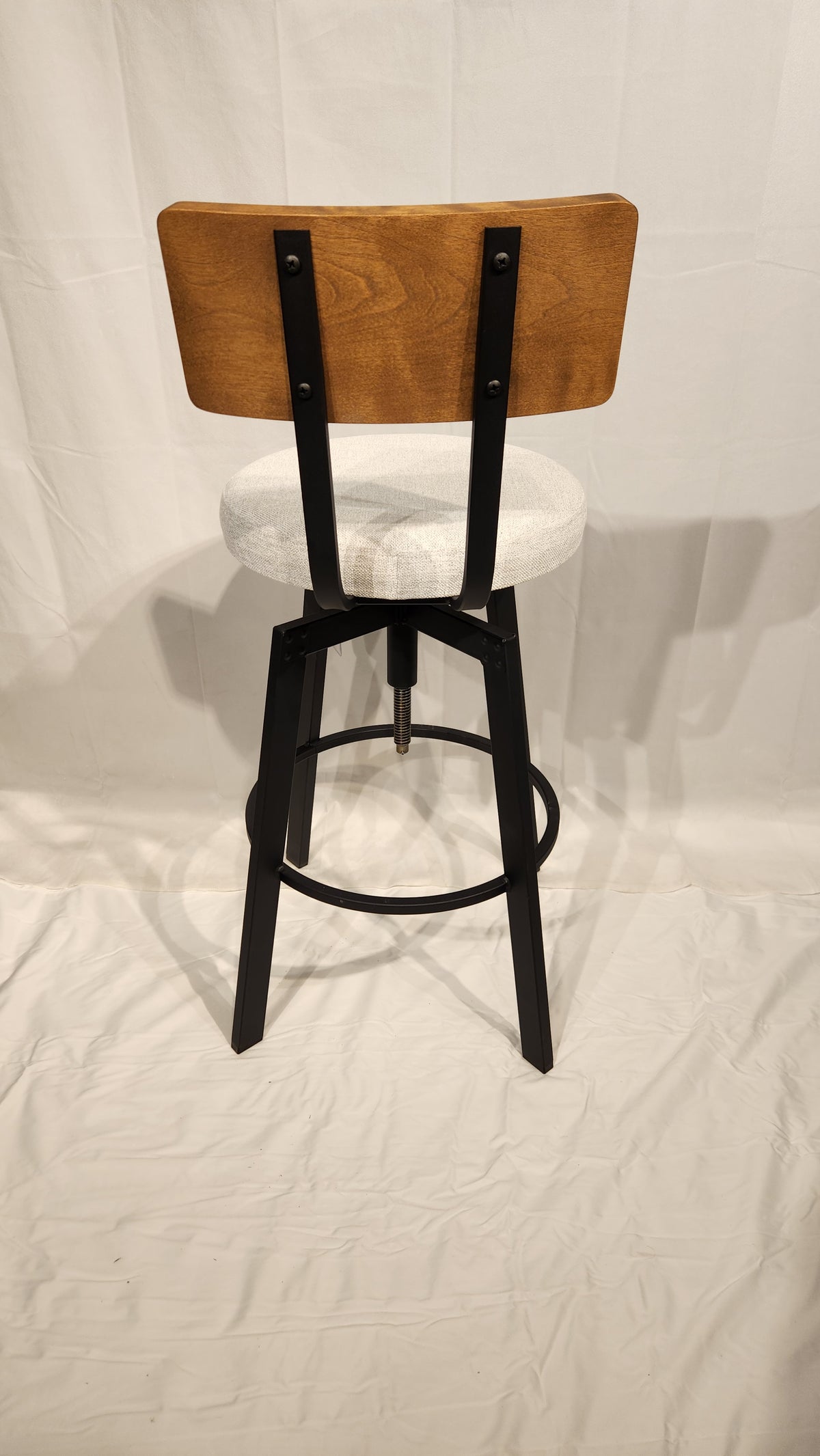 Architect Black Coral Counter Height Stool