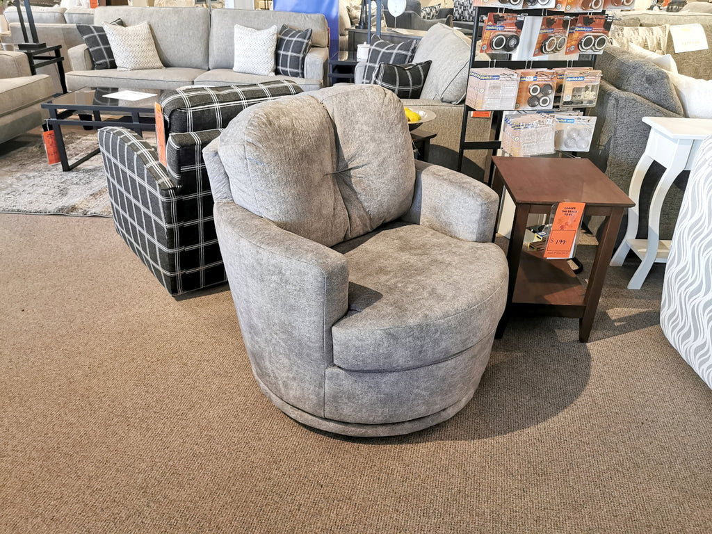 Thomasville fabric deals swivel chair 1363094