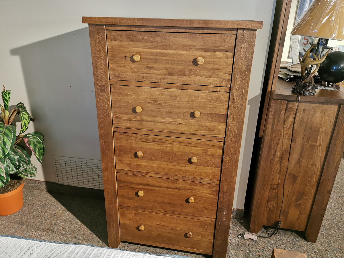 250 Rough Sawn 5-Drawer Chest