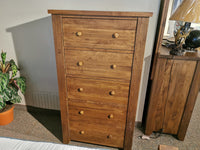 250 Rough Sawn 5-Drawer Chest