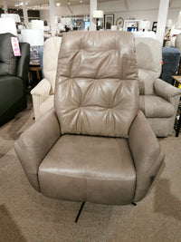 Vega Power Recliner by Donald Choi, featuring the Motion Italia mechanism, displayed in a furniture store showroom.