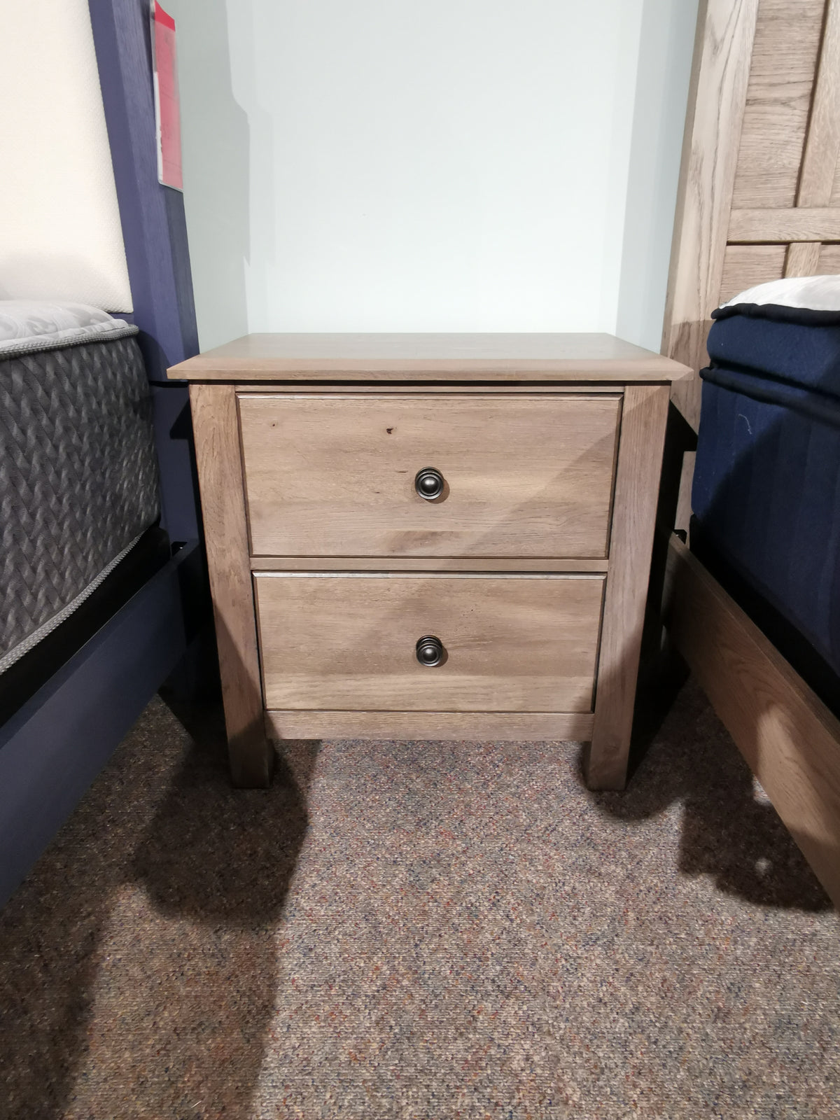 123 Custom Express 2-Drawer Nightstand