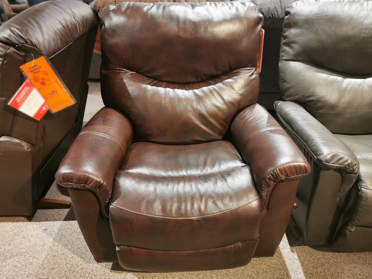 521 James Leather Rocker Recliner