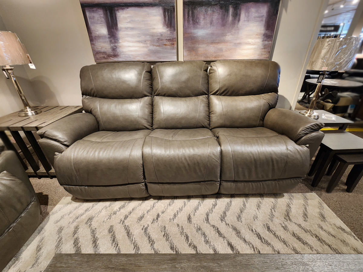 724 Trouper Leather Reclining Sofa