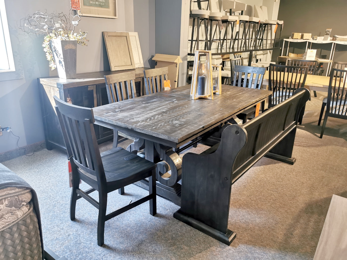 Magnussen bellamy counter height deals dining table