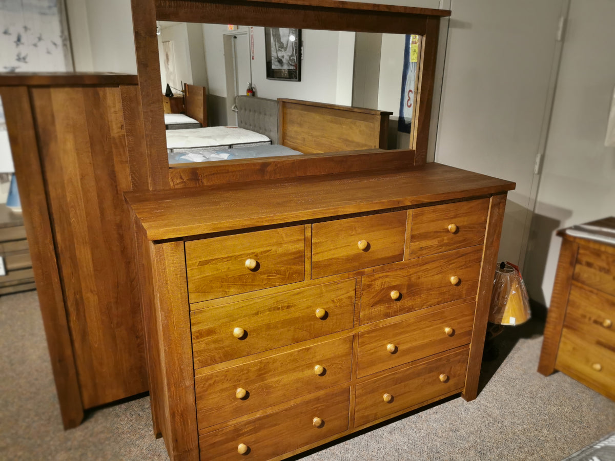 250 Rough Sawn 9-Drawer Dresser