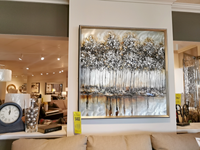 Metallic Forest Wall Art