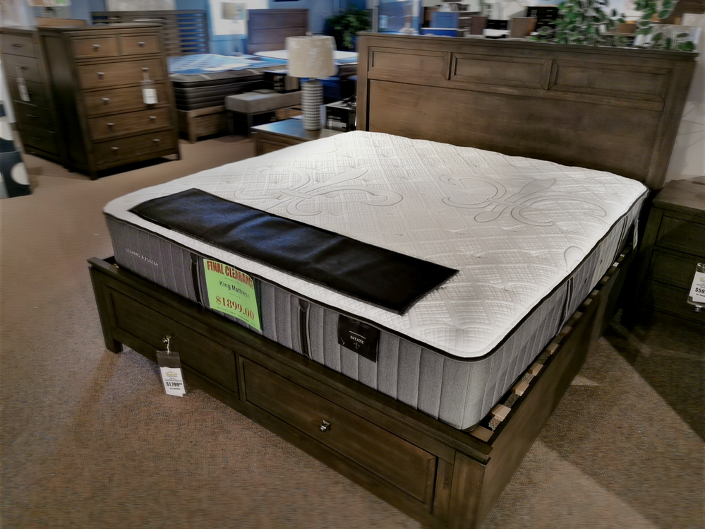 Lancaster store ottoman bed